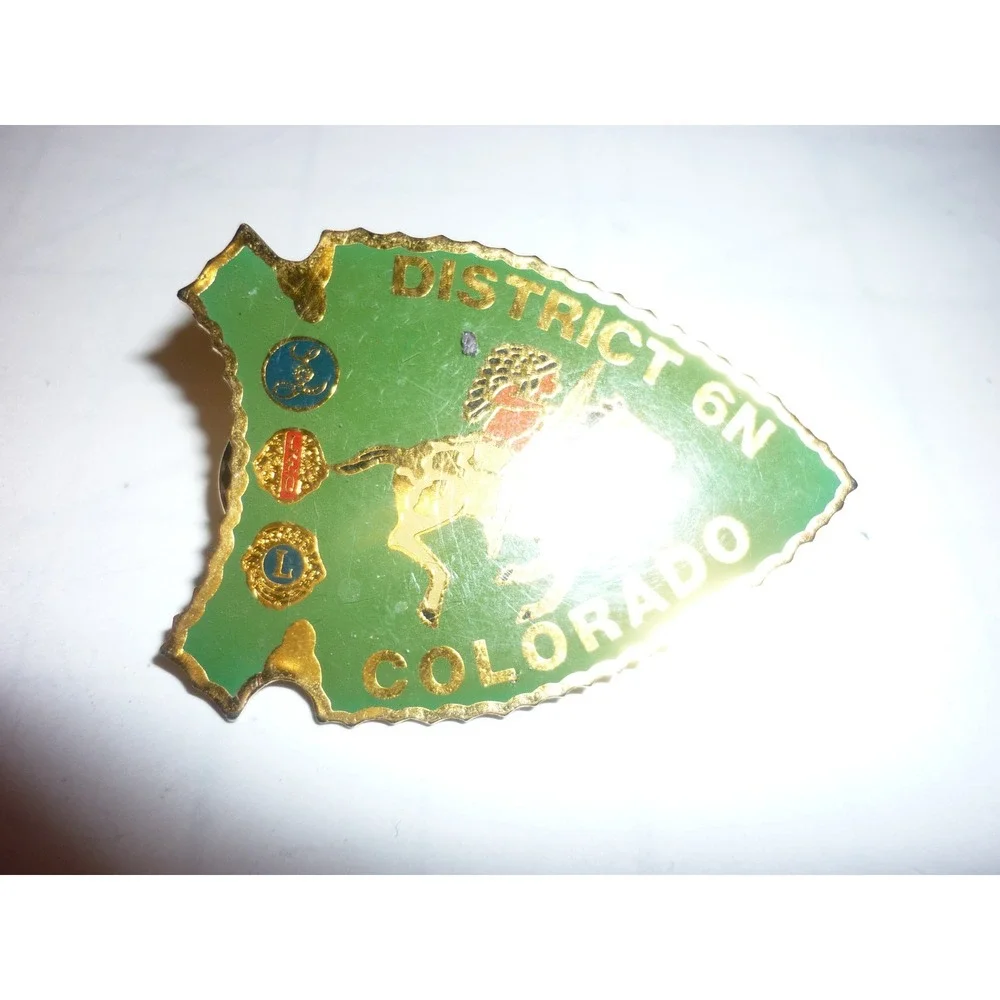 Lions Club International Colorado District‎ 6N Arrowhead Pin Native American